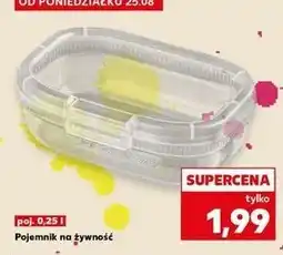 Kaufland Pojemnik na żywność 250 ml oferta