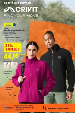 Lidl Bluza męska Crivit oferta