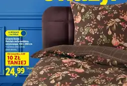 Lidl Pościel z bawełny satynowej 140 x 200 cm + 70 80 Livarno Home oferta