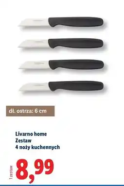 Lidl Zestaw noży Livarno Home oferta