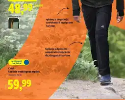 Lidl Spodnie trekkingowe 46-56 Crivit oferta
