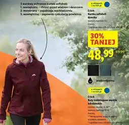 Lidl Kurtka softshell damska Crivit oferta