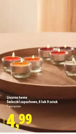 Lidl Świeczki zapachowe Livarno Home oferta