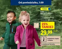 Lidl Bluza sherpa chłopięca 98-128 Lupilu oferta