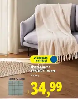 Lidl Koc z mikrofibry 130 x 170 cm Livarno Home oferta