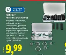 Lidl Zestaw zacisków do gumowych węży z główką motylkową Parkside oferta