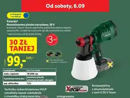 Lidl Pistolet natryskowy 20 v Parkside oferta