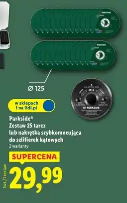 Lidl Nakrętka szybkomocująca do szlifierki kątowej Parkside oferta