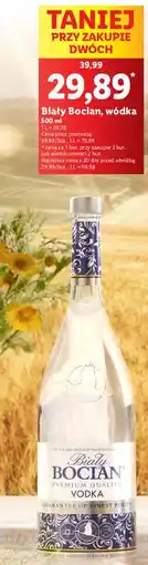 Lidl Wódka Biały Bocian Vodka oferta