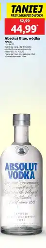 Lidl Wódka Absolut Vodka oferta
