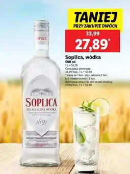 Lidl Wódka Soplica Szlachetna oferta