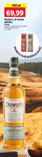 Lidl Whisky Dewar's 8 Portuguese Smooth oferta