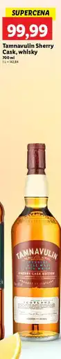 Lidl Whisky Tamnavulin Sherry Cask oferta