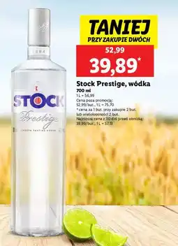 Lidl Wódka Stock Prestige oferta