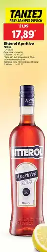 Lidl Likier Bitterol oferta