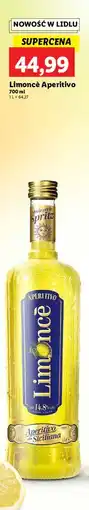 Lidl Likier Limonce Aperitivo Siciliana oferta