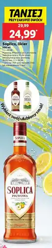 Lidl Wódka Soplica Cytrynówka oferta