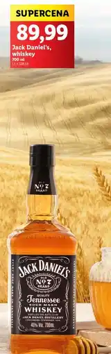 Lidl Whiskey Jack Daniel's Old No. 7 oferta