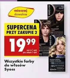 Biedronka Farba do włosów 8.5 Syoss Permanent oferta