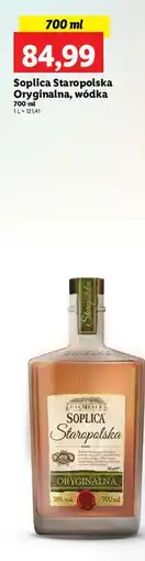 Lidl Wódka Soplica Staropolska oferta