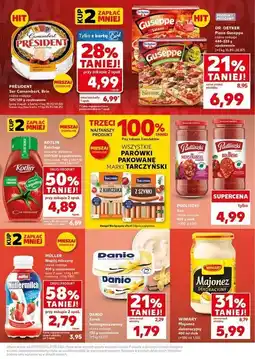 Kaufland Pizza shrek chorizo & green pepper Dr. Oetker Guseppe oferta