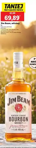 Lidl Bourbon Jim Beam oferta
