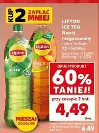 Kaufland Napój peach Lipton Ice Tea oferta