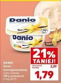 Kaufland Serek waniliowy Danone Danio oferta