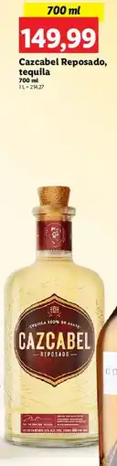 Lidl Tequila Cazcabel Reposado oferta