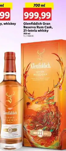 Lidl Whisky karton Glenfiddich 21 Yo oferta