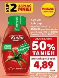Kaufland Ketchup pikantny Kotlin oferta