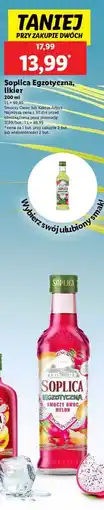 Lidl Likier 21% Soplica Kaktus-Arbuz oferta