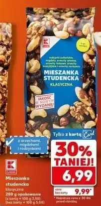 Kaufland Mieszanka studencka K-Classic oferta