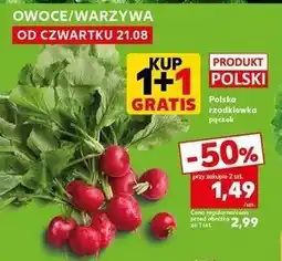 Kaufland Rzodkiewka oferta
