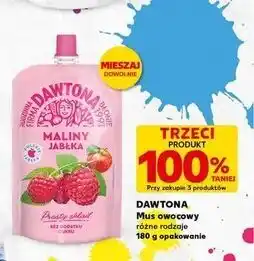 Kaufland Mus maliny jabłka Dawtona oferta
