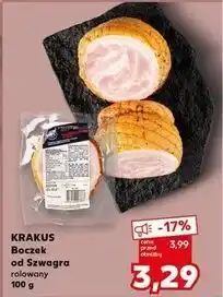 Kaufland Boczek od szwagra Krakus Animex oferta