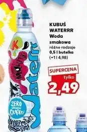 Kaufland Woda malinowa Kubuś Waterrr oferta