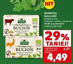 Kaufland Bulion warzywny w kostkach bezglutenowy Ekowital oferta