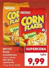 Kaufland Płatki śniadaniowe miód i orzeszki Corn Flakes (Nestle) oferta