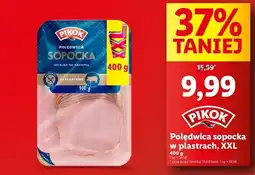 Lidl Polędwica sopocka w plastrach, XXL oferta