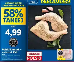 Lidl Ćwiartki z kurczaka Rzeźnik Codzienna Dostawa oferta