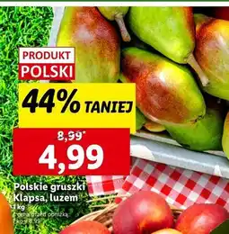 Lidl Gruszka klapsa oferta