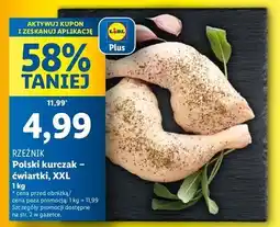 Lidl Ćwiartka z kurczaka Rzeźnik Codzienna Dostawa oferta