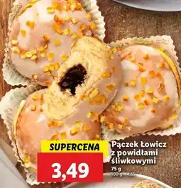 Lidl Pączek z powidłami śliwkowymi oferta