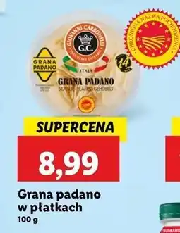 Lidl Ser grana padano w płatkach Grana Padano oferta