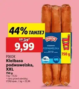 Lidl Kiełbasa podwawelska Pikok oferta