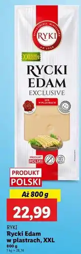 Lidl Ser rycki edam Ryki oferta
