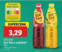 Lidl Herbata mrożona ananas Freeway Ice Tea oferta