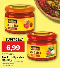 Lidl Dip medium El Tequito oferta