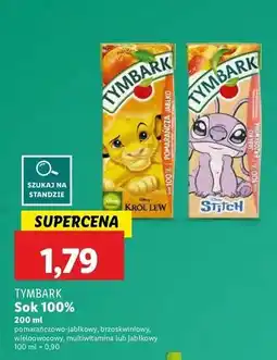 Lidl Sok jabłkowy Tymbark Kartonik oferta